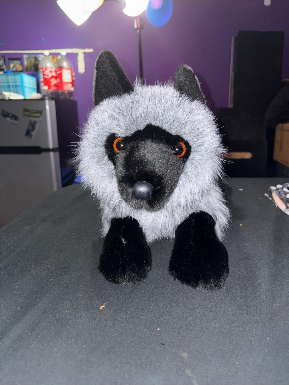 Sterling 22” DLUX Silver Fox Plush Stuffed Animal by Douglas Cuddle Toys
